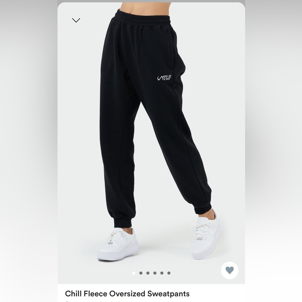 TLF Chill Fleece Oversized Sweatpants size small. New without tags.